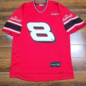 Vintage Dale Earnhardt Jr #8 Chase Authentics Nascar Budweiser Jersey Shirt M